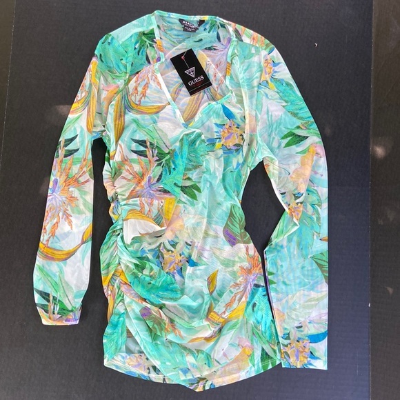 New GUESS By Marciano Womens Blouse SZ S - Picture 1 of 4